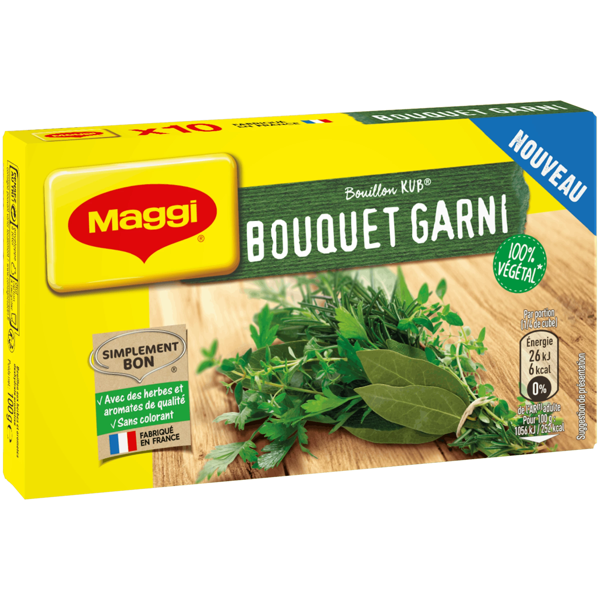 Bouillon Kub Bouquet Garni, 100g - MAGGI