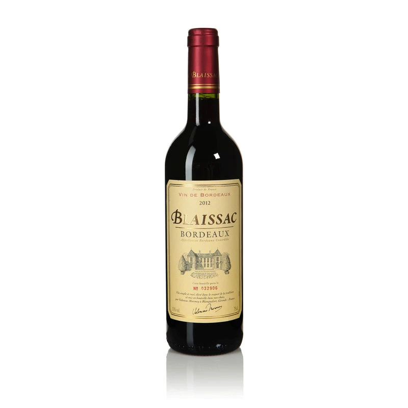 Vin Rouge Bordeaux, 75cl - BLAISSAC