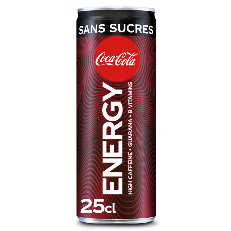 Coca Cola Nrj Ss Sucre 250ml