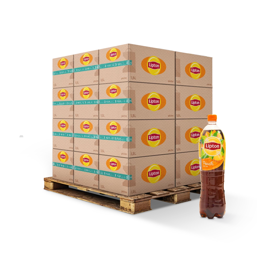 شاي مثلج بيش 1.5 لتر X9 يورو - LIPTON