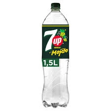 Frisdrank zonder suiker mojito 1,5L smaaksuiker - Up