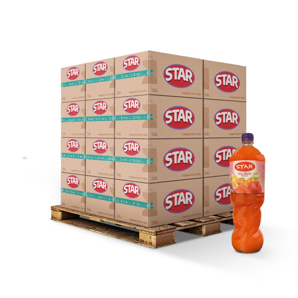 Soda Nhiệt Đới (pha) 1.5 L X6 Eur - Star