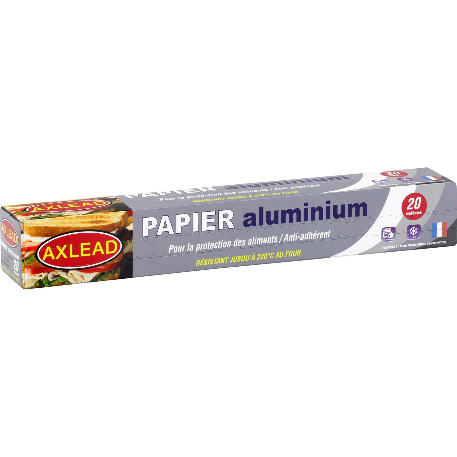 Papier aluminium 20m - AXLEAD