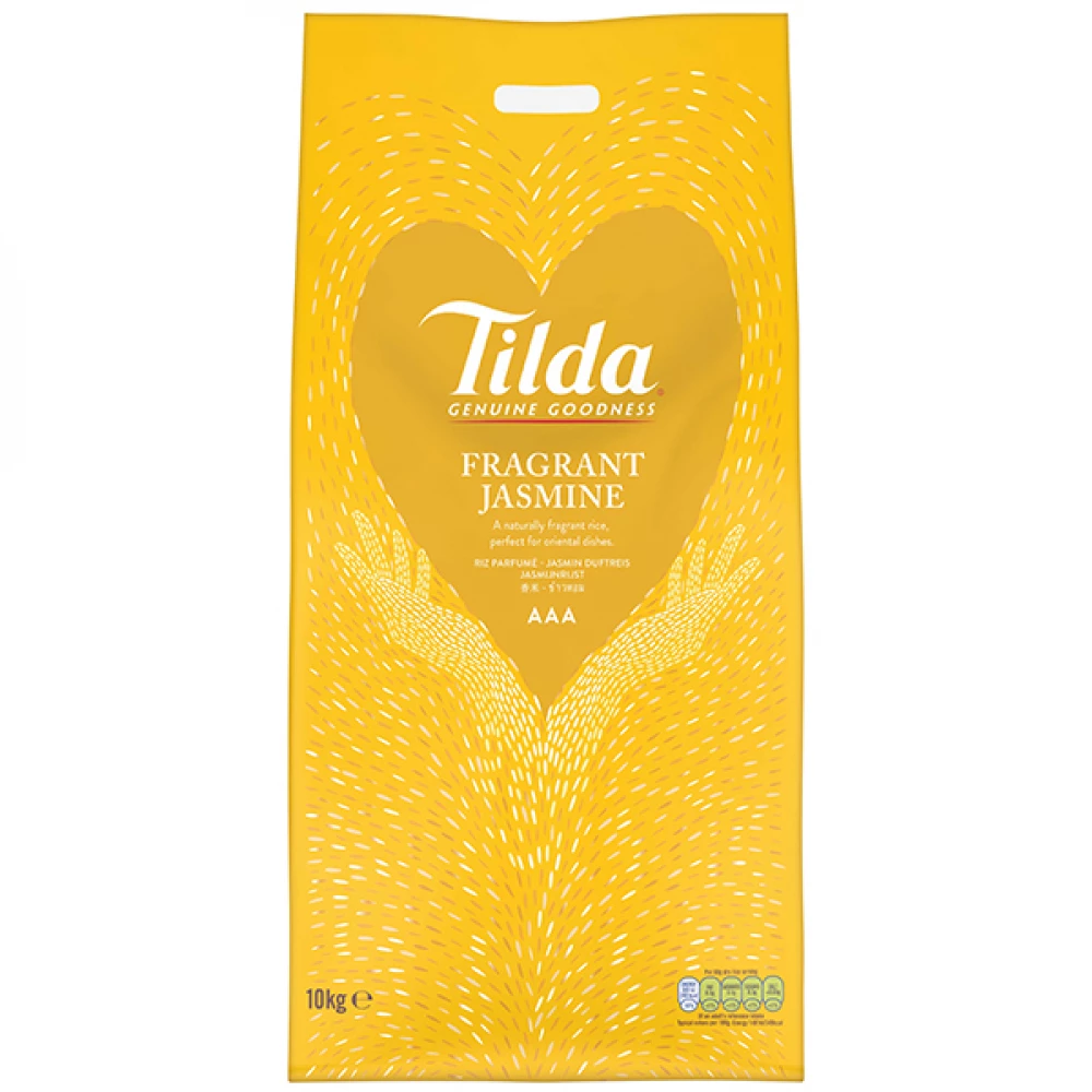 Thai jasmine fragrant rice 10kg - TILDA