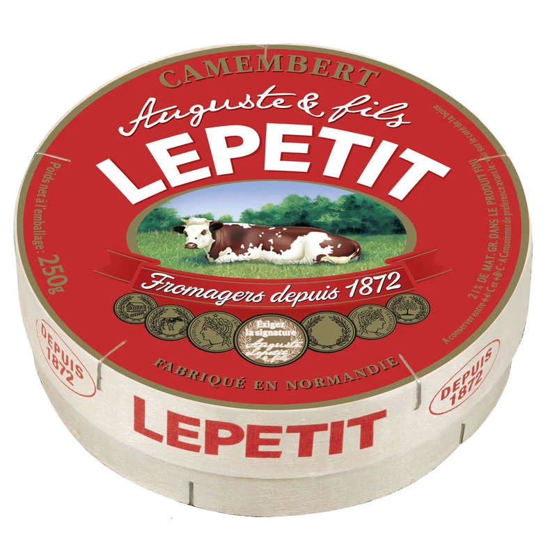 Camembert Auguste & fils 250g - LEPETIT