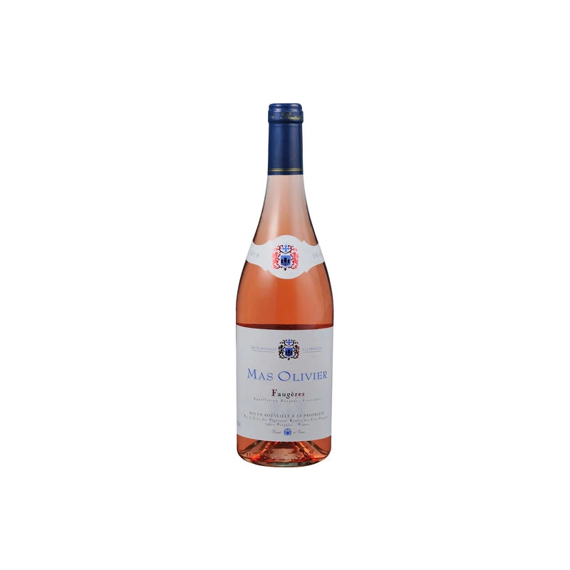 Vin Rosé Faugères Grande Réserve, 13°, 75cl - MAS OLIVIER