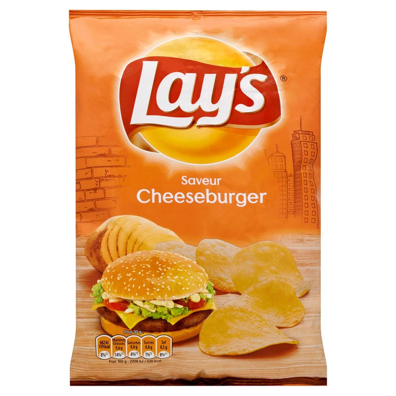 Chips Cheeseburger, 120g -LAY'S