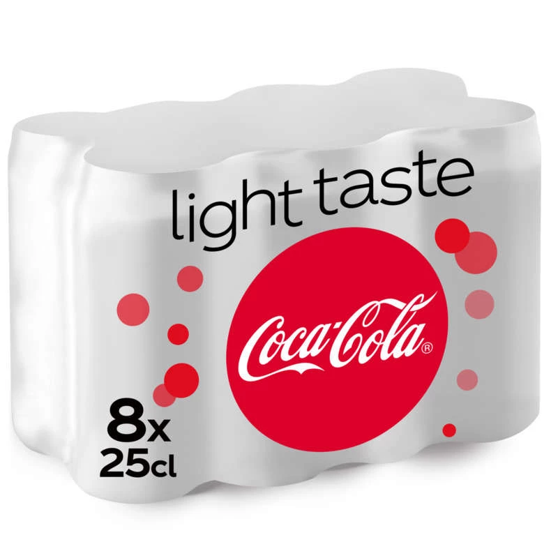 Coca-cola Light Can 8x25cl Fdx