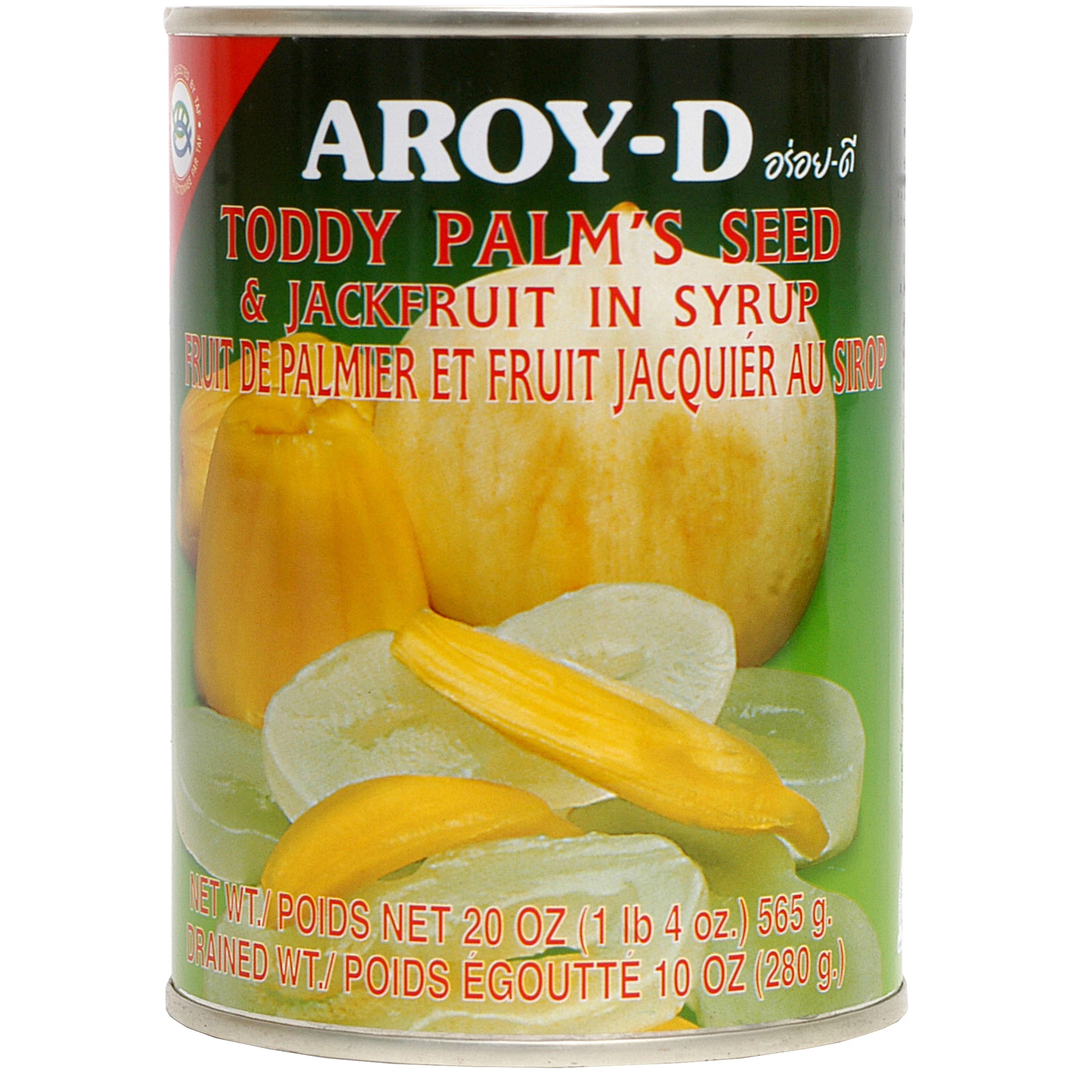 Fruits Palm tree/jackfruit Syrup 24 X 565 Gr - Aroy-d