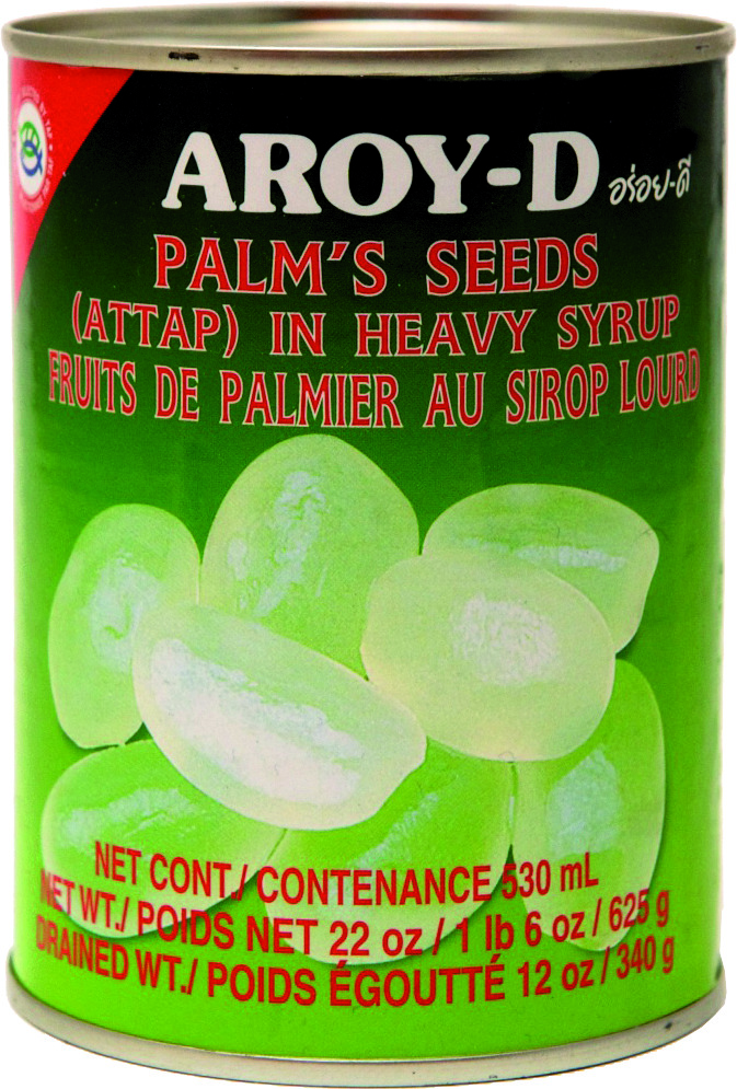 Fruits Palmier Sirop (attap) 24 X 625 Gr - Aroy-d