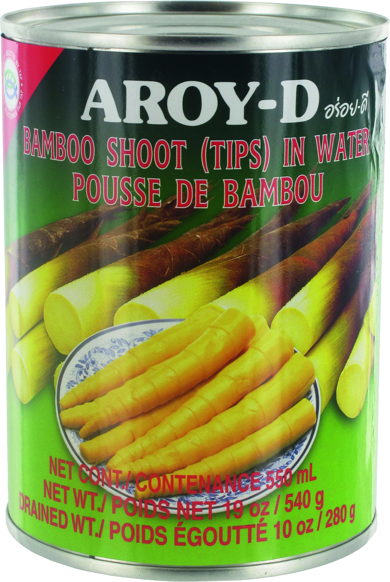 Bamboo Shoots Tip 24 X 540 Gr - Aroy-d