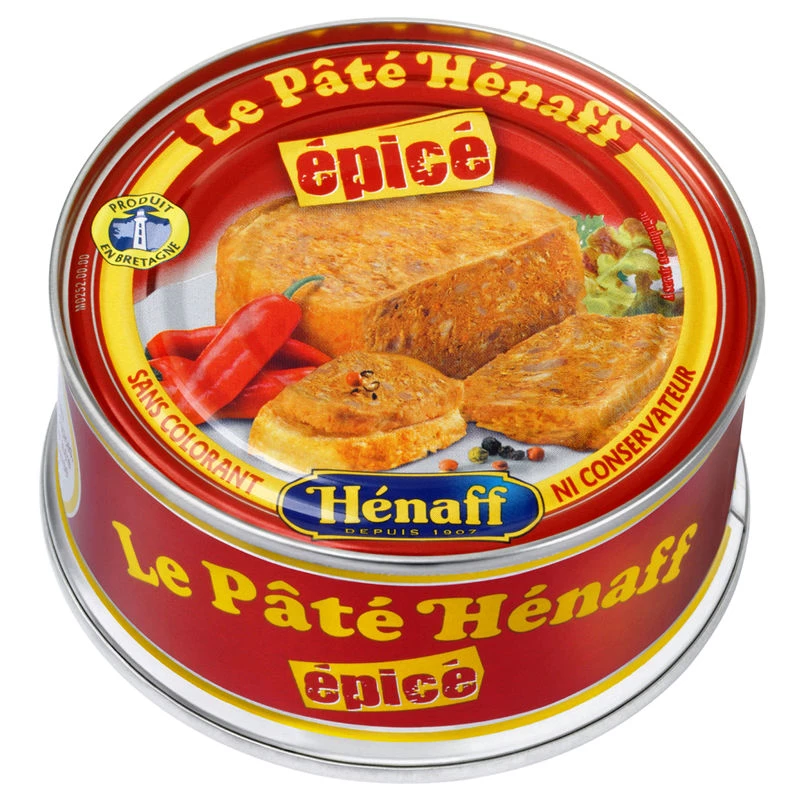 Le Pate Henaff Epice 154g