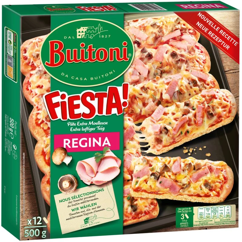 Pizza fiesta regina 500g - BUITONI