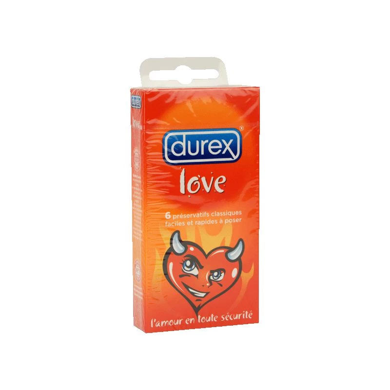 Durex Preservatifs Love X6