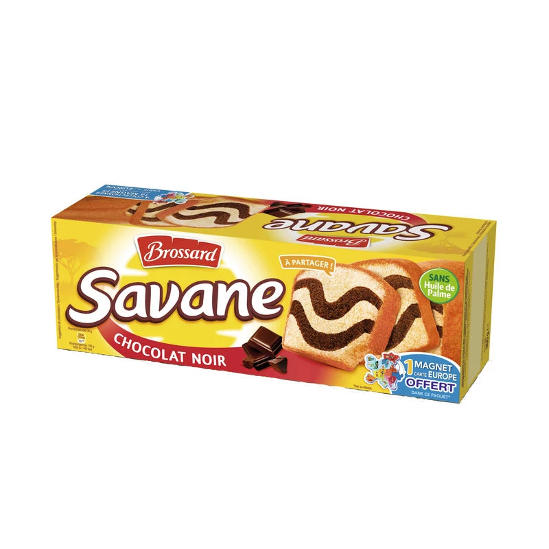 Savane Chocolat Noir 300g - Brossard