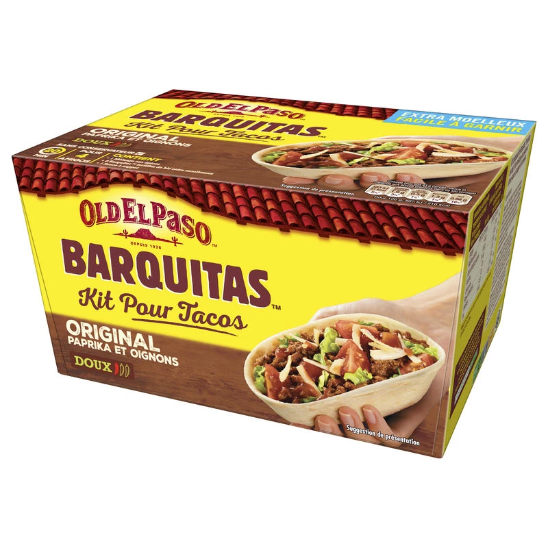 Barquitas Kit pour tacos 345g - Old El Paso
