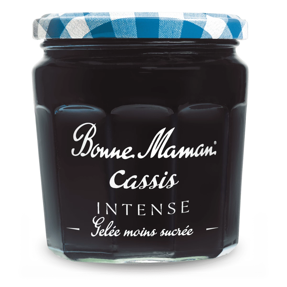 Less Sweet Intense Blackcurrant Jelly 335g - BONNE MAMAN