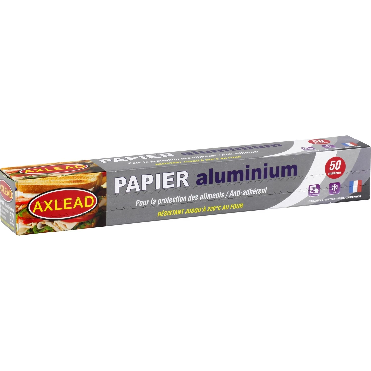 Papier aluminium 50m - AXLEAD