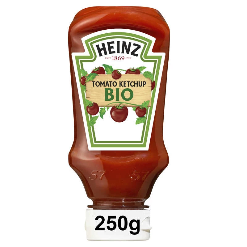 Heinz Ketchup Bio Top Down 255