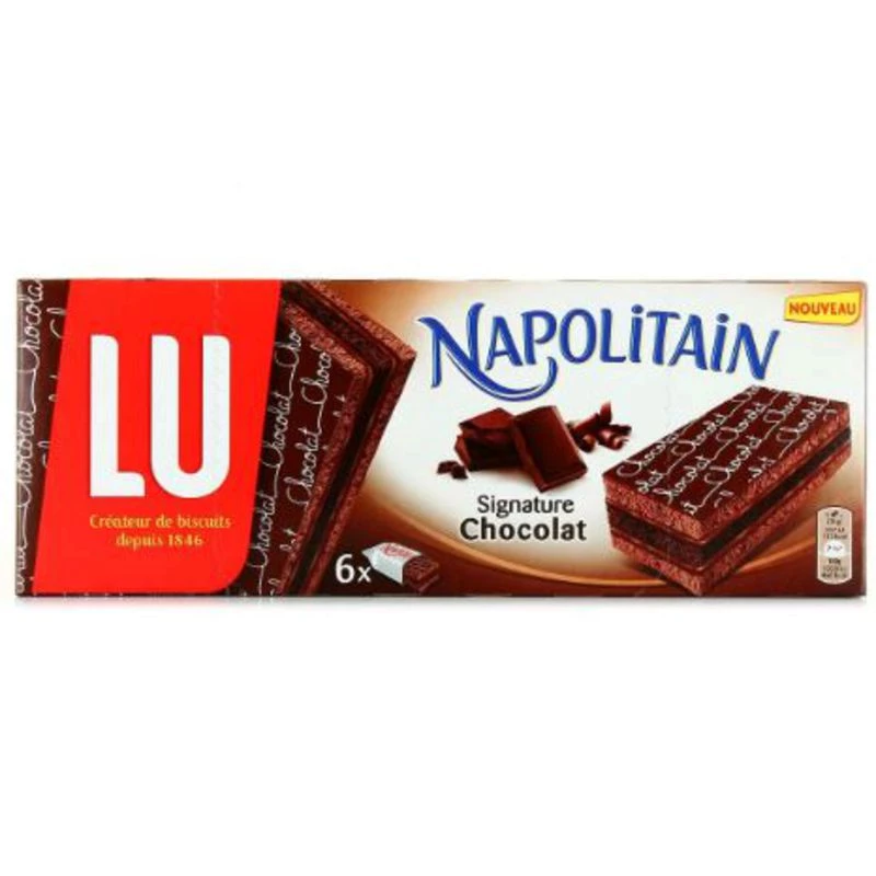 Napolitain signature chocolat x6 174g - LU