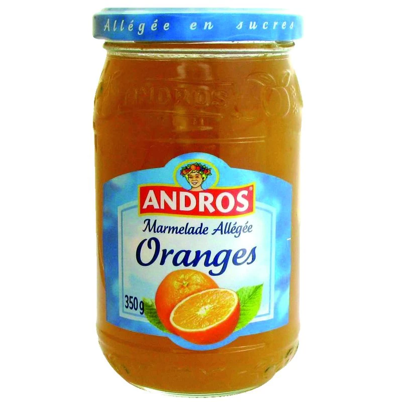 Licht Oranje Marmelade 350g - ANDROS