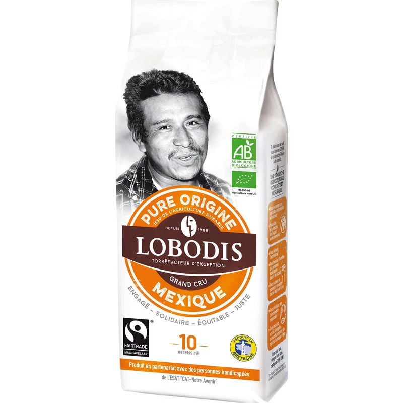 Bio mexikanischer Grand Cru Kaffee 250g - LOBODIS