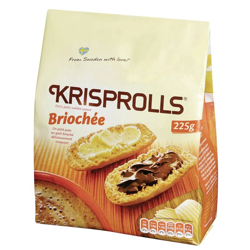 Krisprolls Brioches 225g