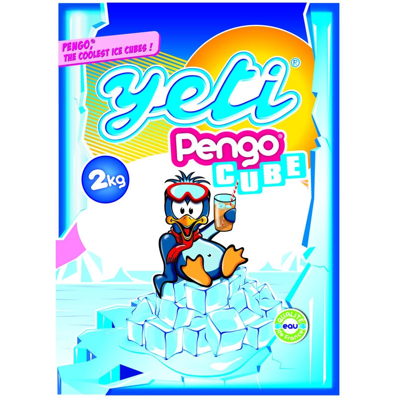 Cubos de gelo Pengo 2kg - YETI