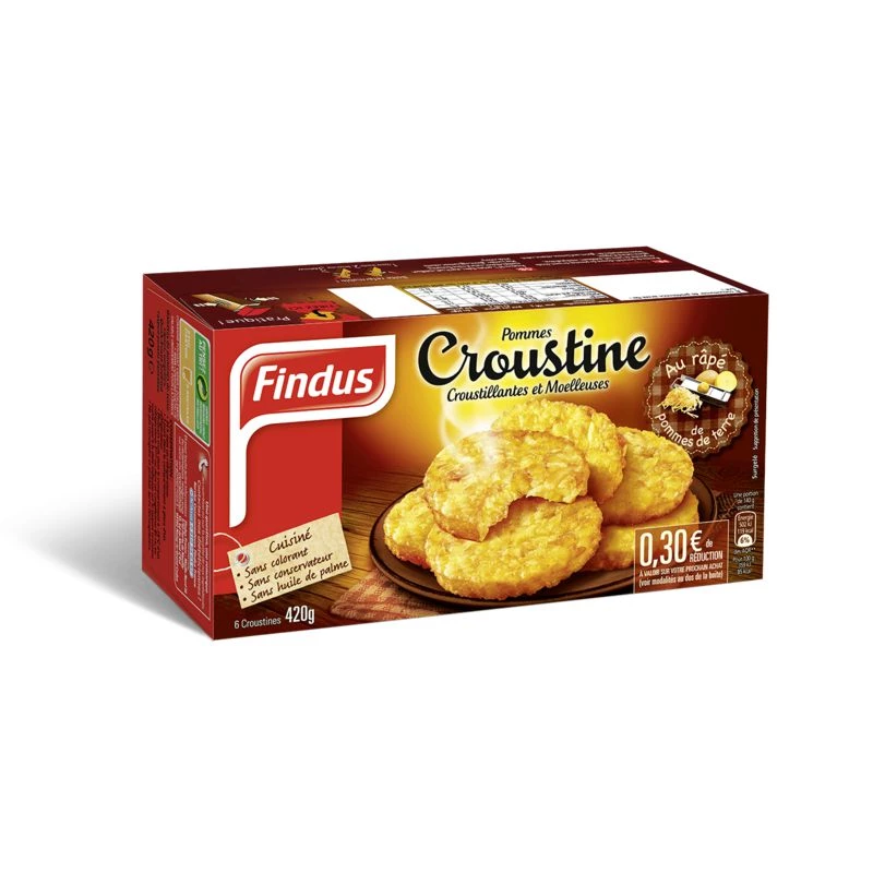 Pomme croustines 420g - FINDUS