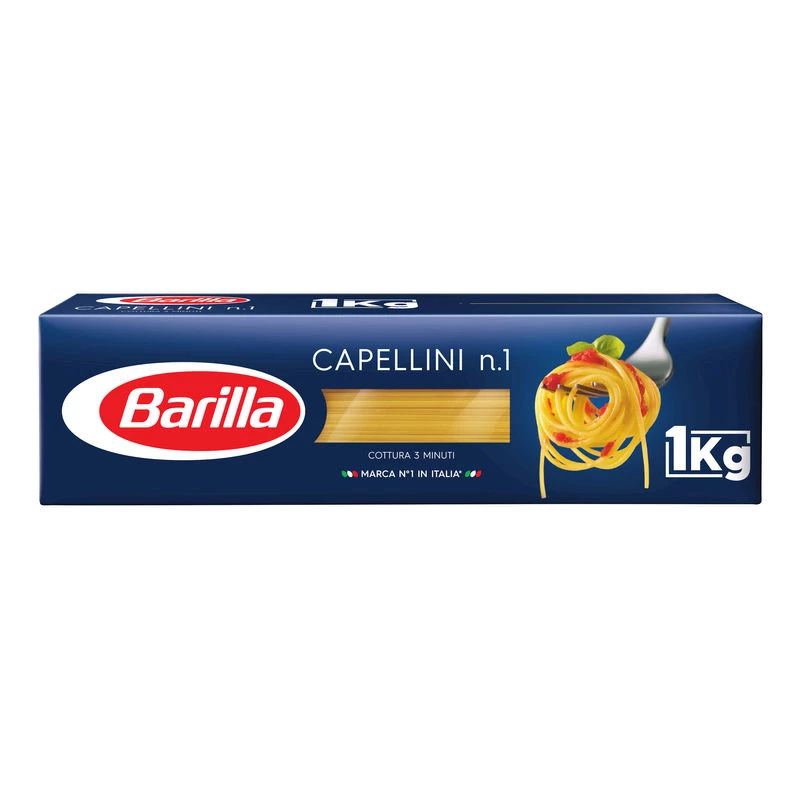 Pâtes capellini n ° 1 1kg - BARILLA