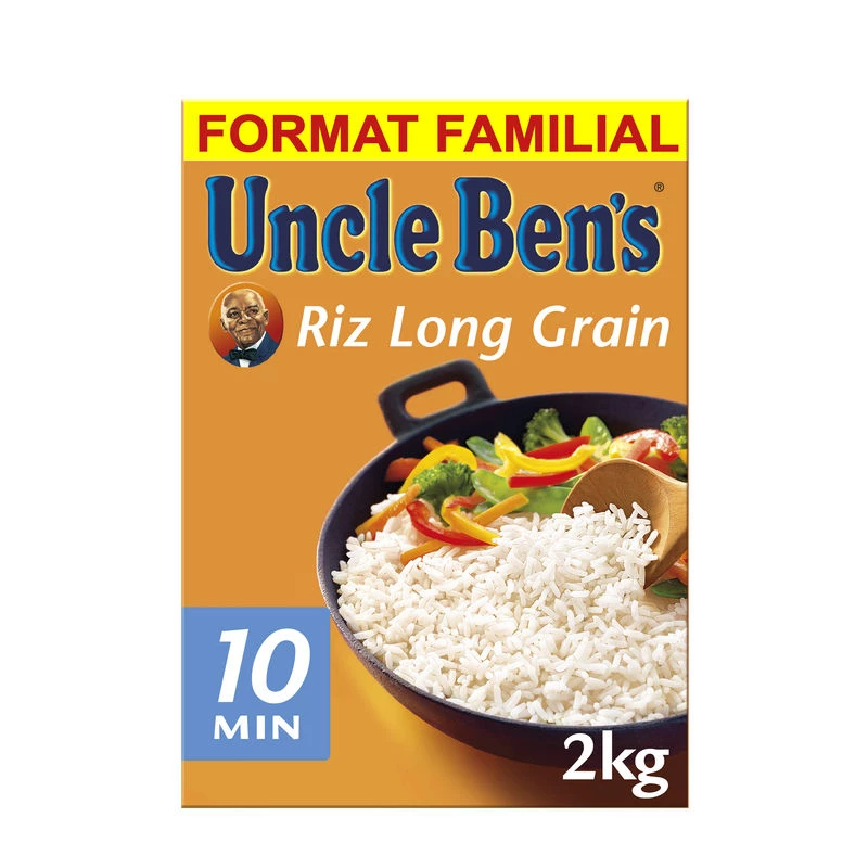 Riz Long Grain 2kg - UNCLE BENS