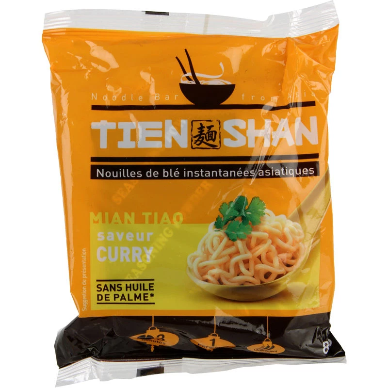 Nouilles Curry 85g Tien Shan