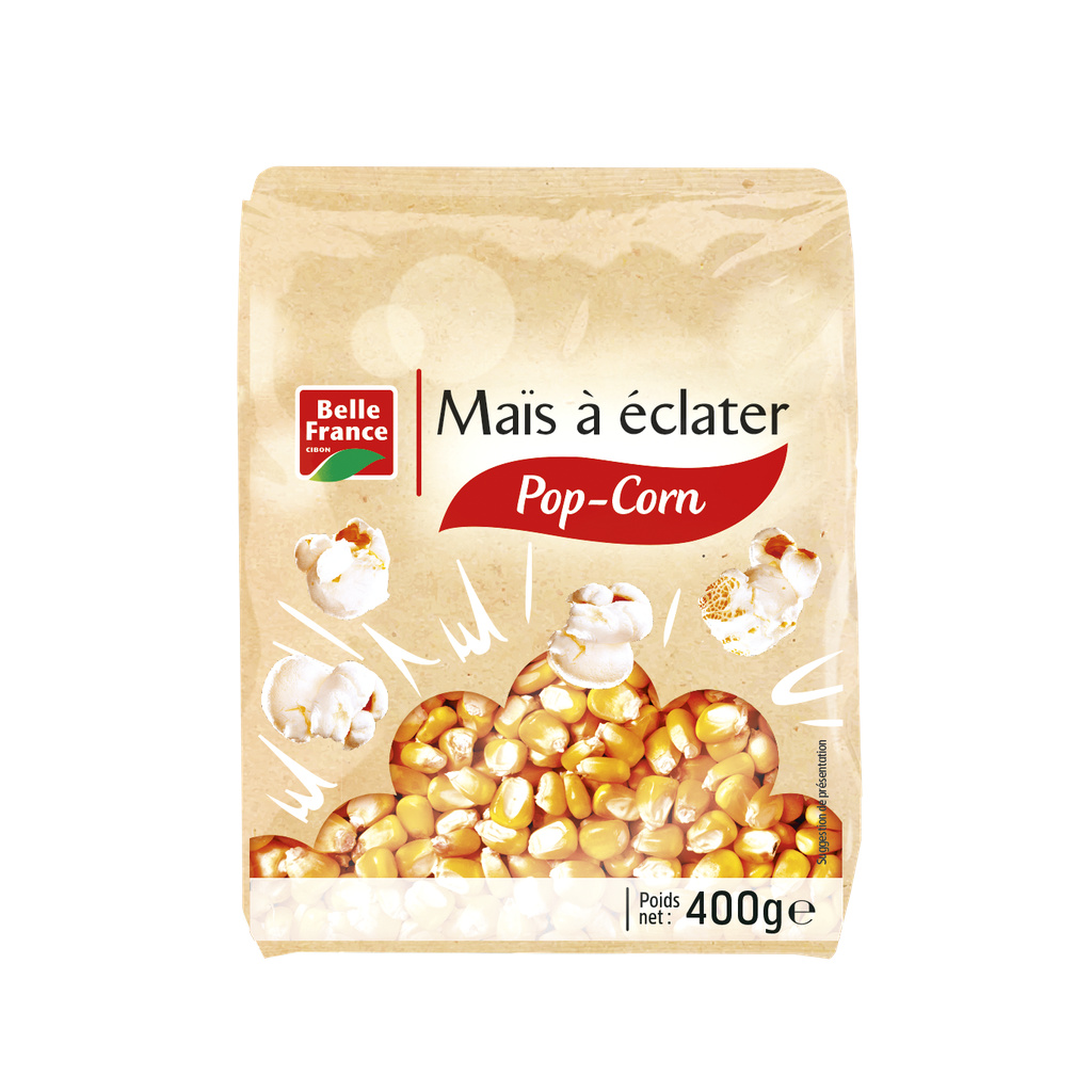 Maïs à Éclater Pour Popcorn Belle France 400g - BELLE FRANCE