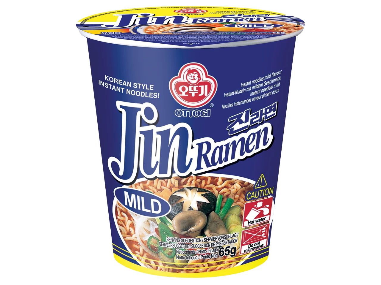 Supu noodles jin ramen spicy 65 g - Ottogi