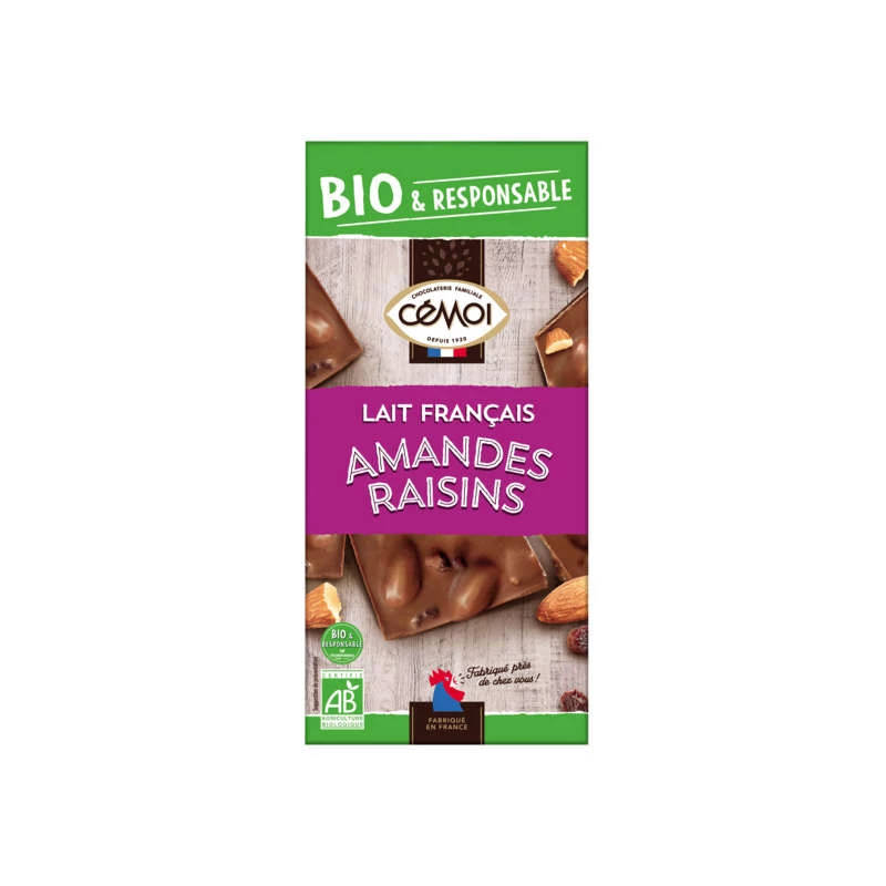 Bio-Mandel-Milchschokoladen-Tabs 180