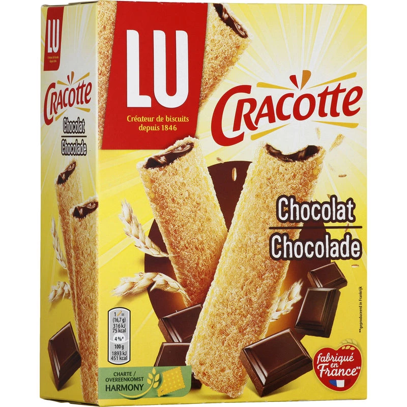 Cracotte Chocolat  200g - LU