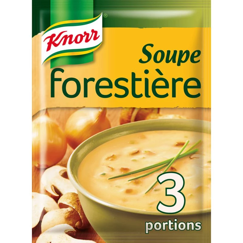 Zuppa di bosco 3 porzioni, 85 g - KNORR
