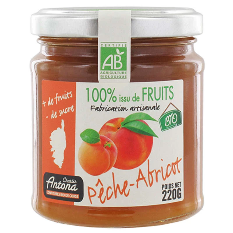100% Fruit Bio Peche Abricot 2