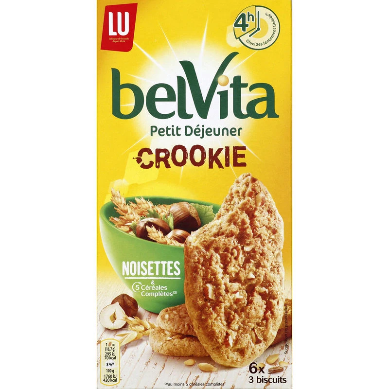 Belvita crookies noisette 300g - BELVITA