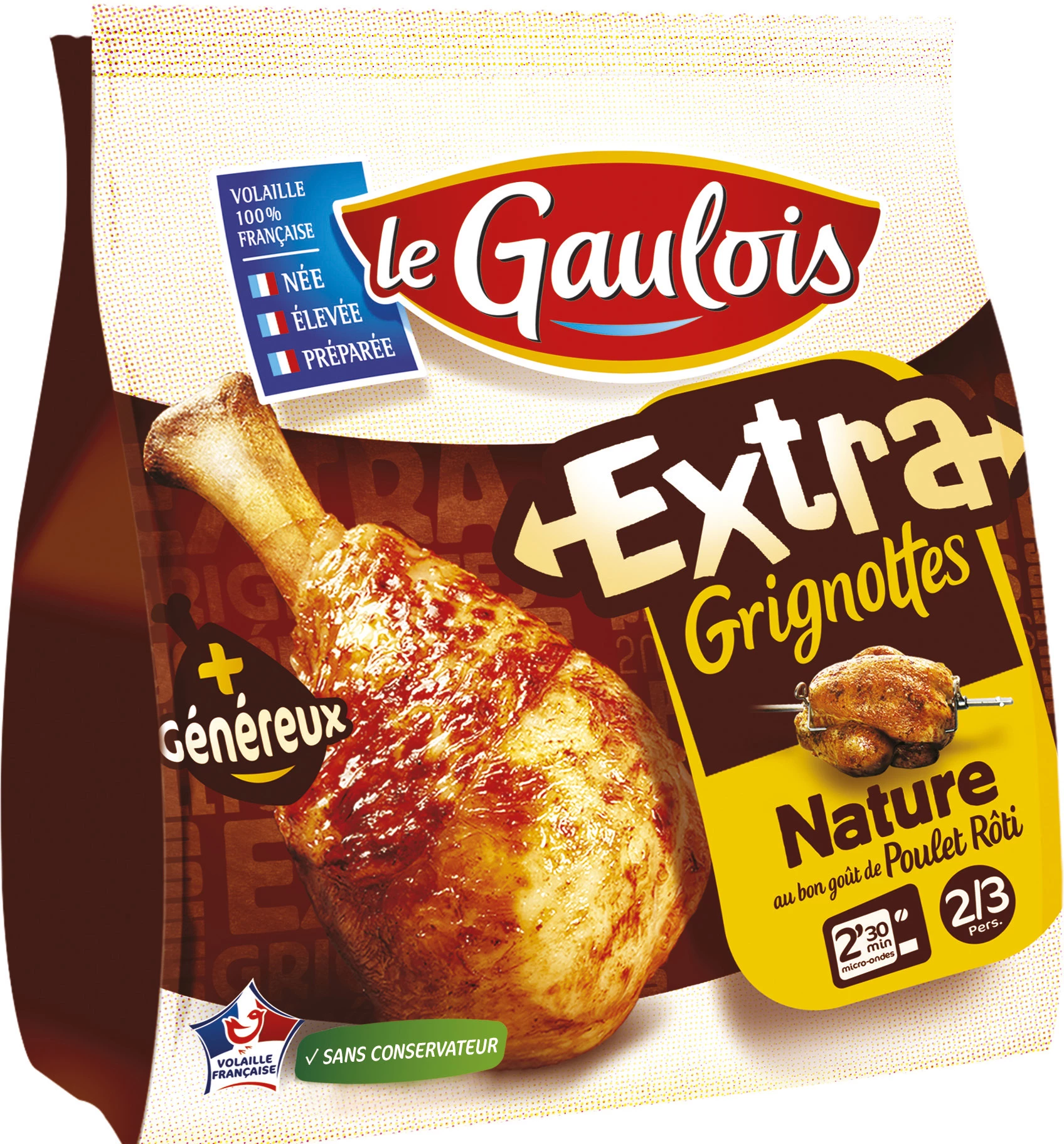 Cuisse Poulet Roti X2 380g Env