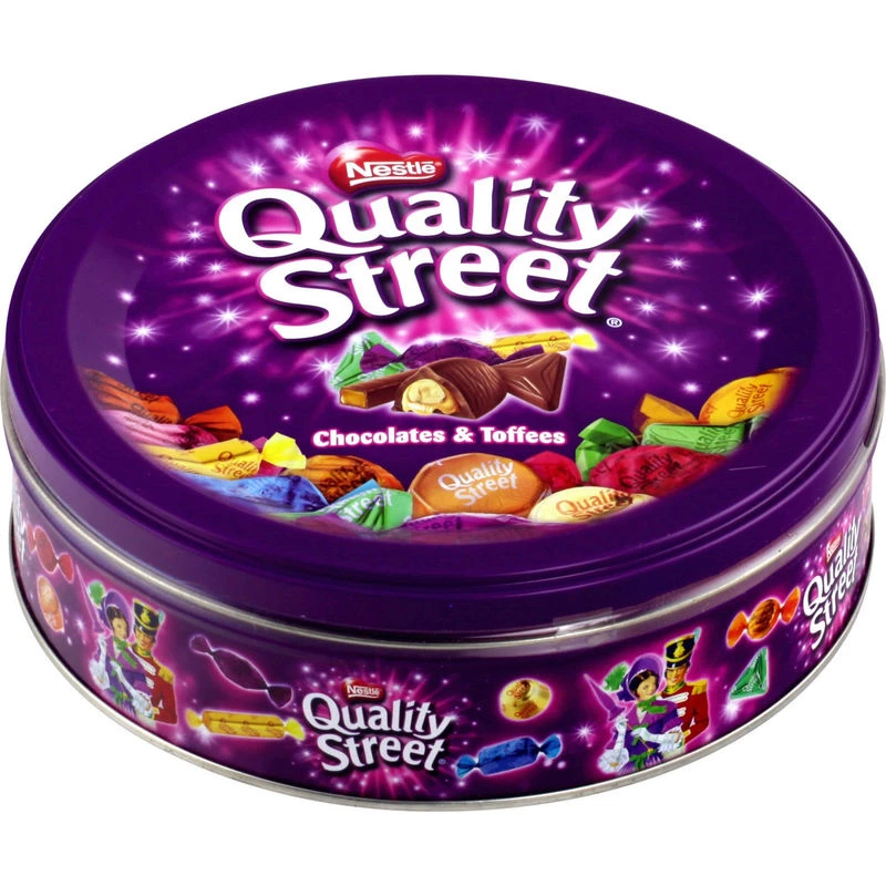 Bombons de chocolate e caramelo 480g - QUALITY STREET