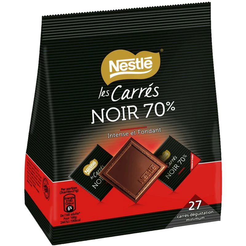 Carré Dégustation Chocolate Negro 210g - NESTLE