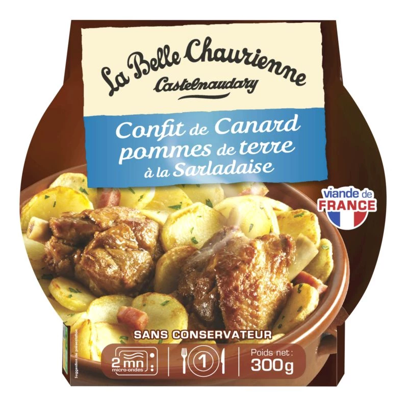 Vịt Confit với khoai tây 300g - LA BELLE CHAURIENNE