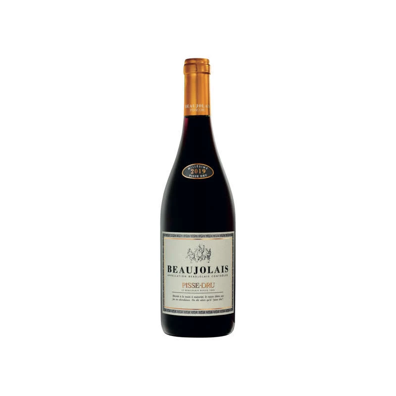 Vin Rouge Beaujolais, 12°, 75cl - PISSE-DRU