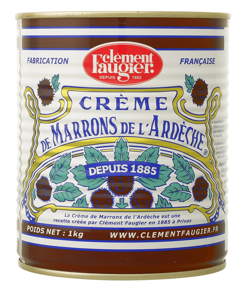 Creme Marron Faugier 1kg - CLÉMENT FAUGIER