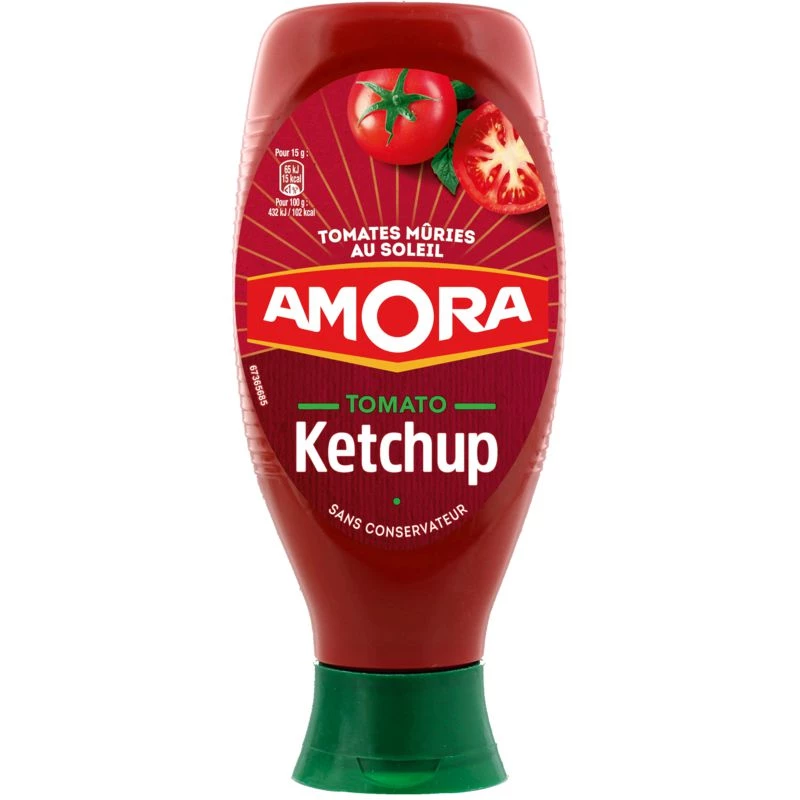 Ketchup Souple Nat.amora 850g