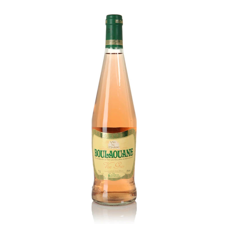 Vin Rosé/Gris du Maroc Cinsault Grenache, 12,5°, 75cl - BOULAOUANE