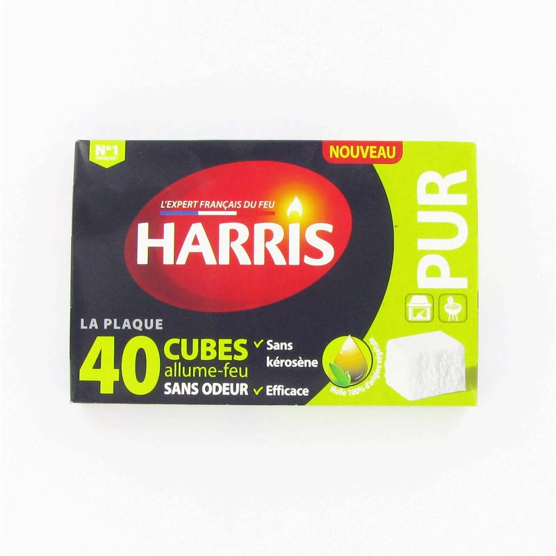 Harris Allume Feu 40 Cubes Ss