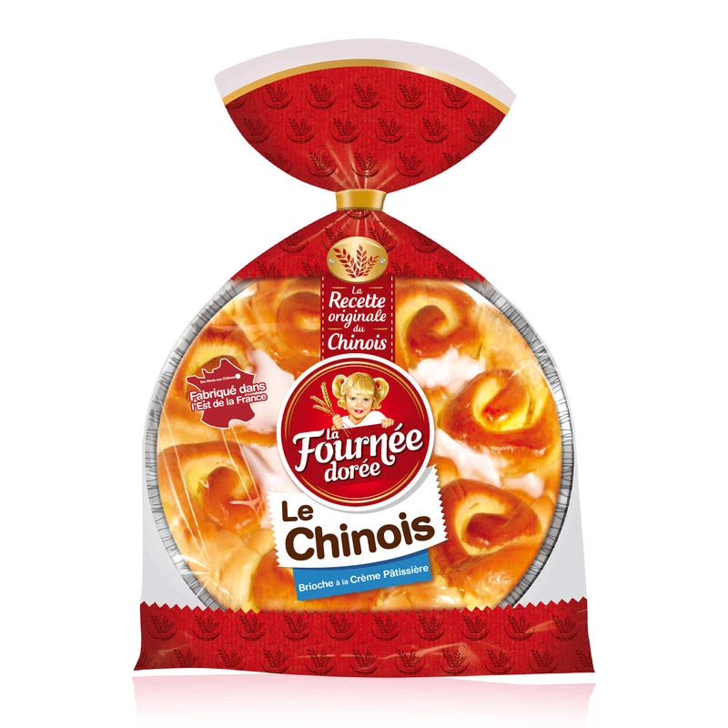 Chinois à la Creme Patissière, 600g - LA FOURNÉE DORÉE