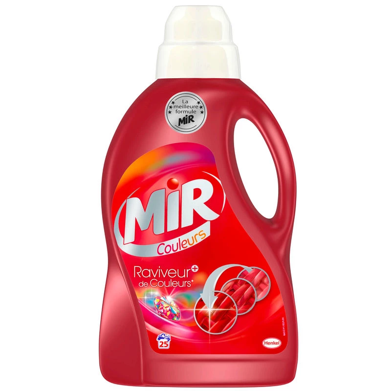 Detergente líquido revigorante de cor mais 1,5l - MIR